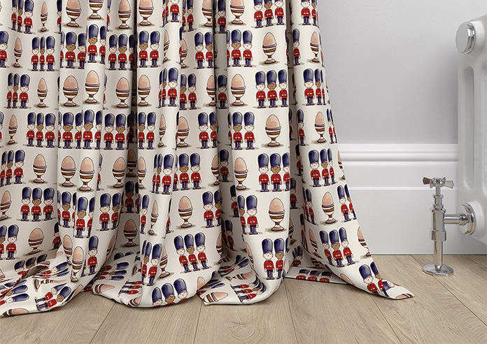 Kings Breakfast, Eggs Kingsmen - Made to Measure Curtains - Image 6